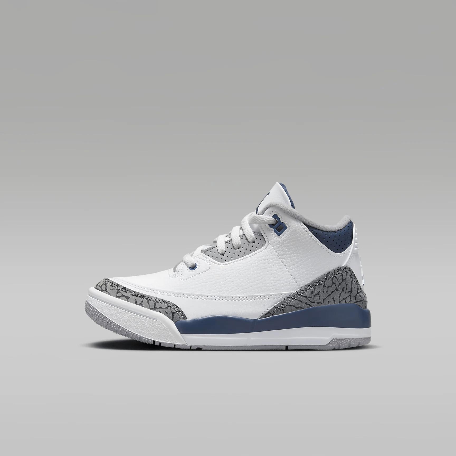 Jordan 3 Retro PS White Cement Grey DM0966-140 33.5