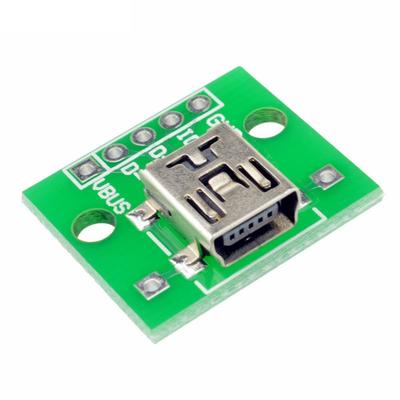 Mini Usb Socket For Prototype Board