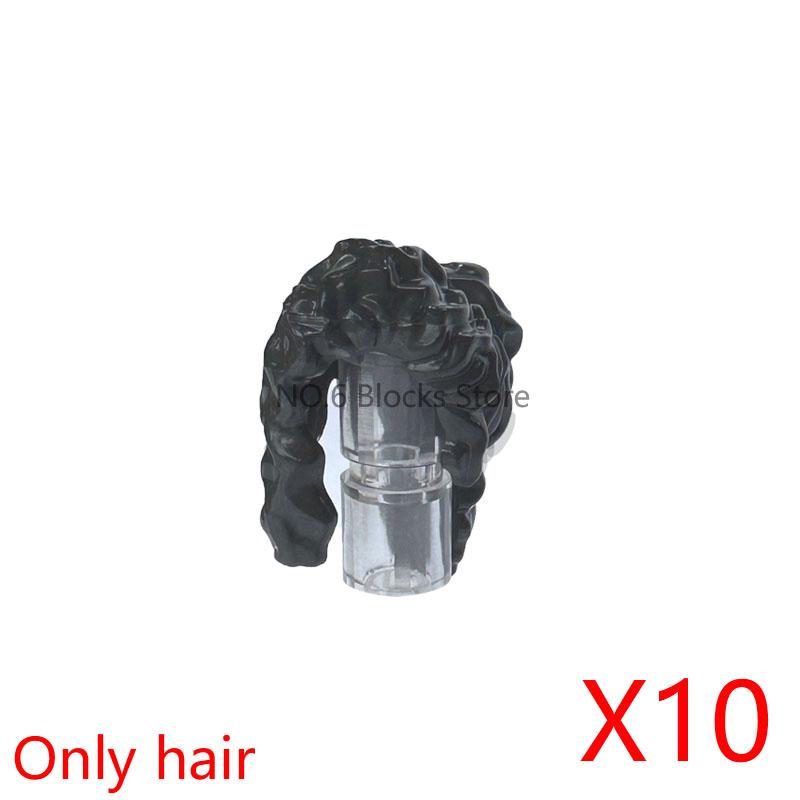 City Building Blocks Body Character Clothing Head Face DIY Parts Hair Expression Accessories Figure Headwear Helmet Bricks Toys