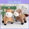 Adorables Poupées en Peluche Cheval Réaliste Couple Sac à Dos Jouet Porte-Clés Poupée en Peluche 13cm Vente en Gros