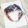 Kleiner magnetischer Schal, magnetischer Verschluss, Seidenschal, Halskette, dekorativer Schal, faules Stirnband, vielseitiger multifunktionaler Perlen-Streamer.
