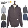 Carhartt Midweight Hooded Zip Front Size S Men's Sweatshirt, Fleece-Lined, K122, Black, [Used]
