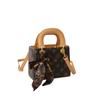 New fashion contrasting bag portable shoulder messenger women's bag