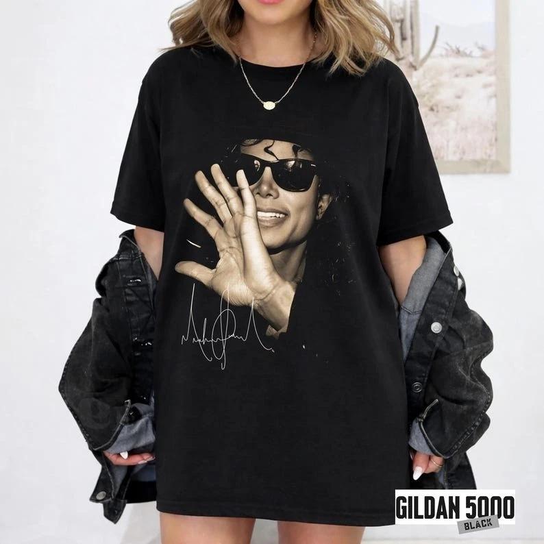 Футболка Майкла Джексона | Винтажная оверсайз футболка L