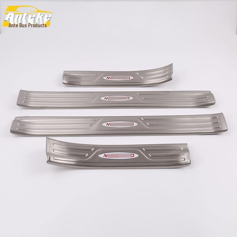 Stainless Steel Welcome Pedal Decorative Strips for 15 Murano Sill and Bumper