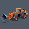 Excavator Simulated Plastic Bulldozer  Roller Forklift Children Toy Inertia Car
