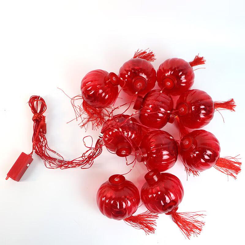 E Lang Yan Spring Festival Red Lantern String Lights