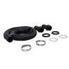 Rain Barrel Hose Connector Kit 39.4 Inch Plastic Rain Barrel Diverter Linking Kit for Rainwater
