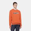Uniqlo X Keith Long Sleeve Cartoon Minimalist Sweatshirt Men sweatshirt Bright-Orange 431819-24
