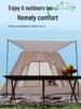 Portable Rainproof Inflatable Tent: Fully Automatic, 3-5 Person Capacity for Outdoor Camping