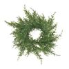 Artificial Pineneedle Wreath Candle Ring Christmas Candle Holder Garland Wedding Party Festival