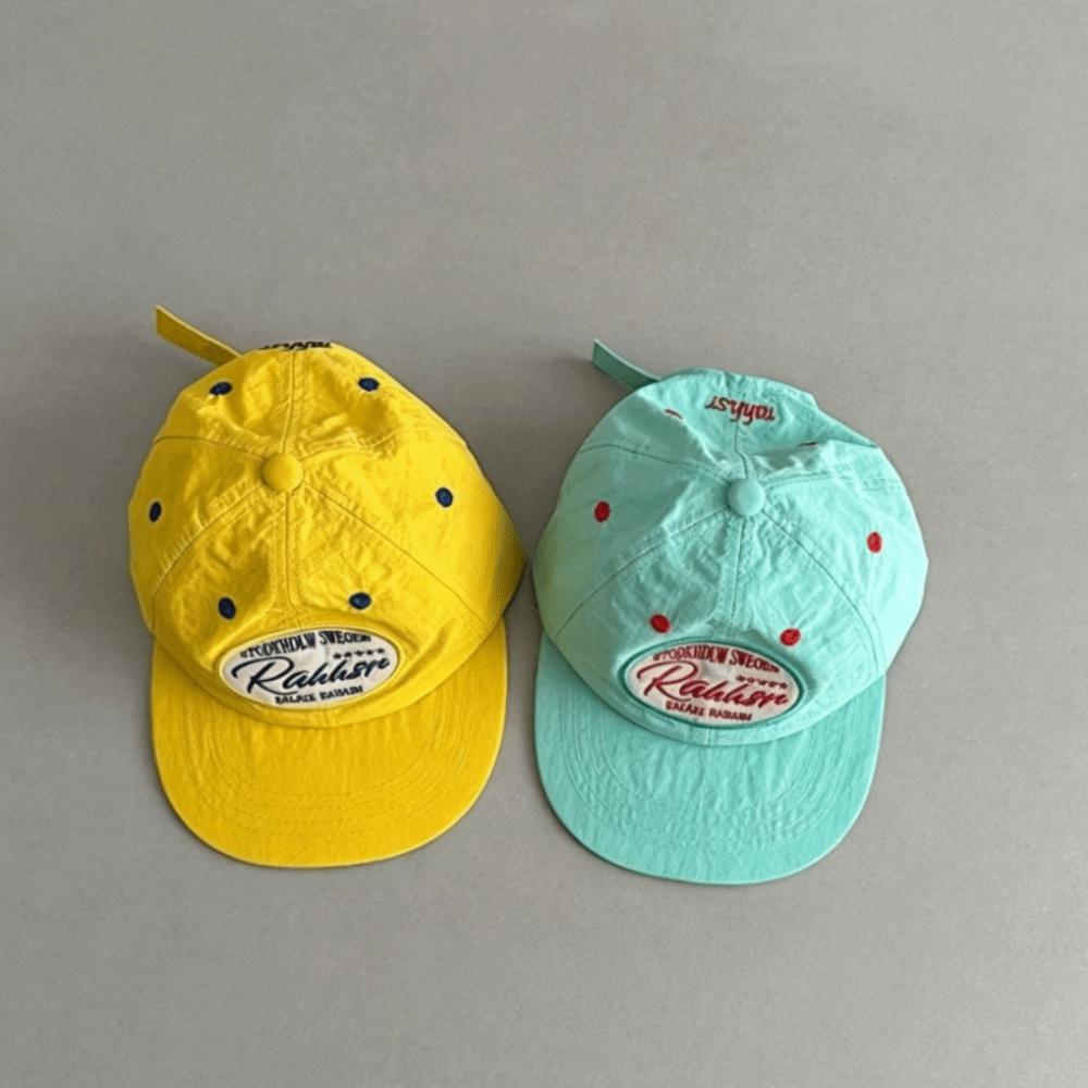 Sun Protection Lightweight Duckbill Cap Embroidered Letters Candy Color Peaked Caps Daily