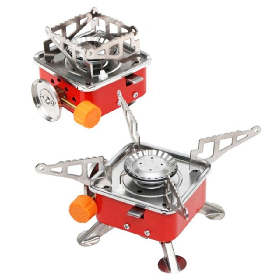 CUISINIÈRE À GAZ de Camping en plein air, brûleur fendu Portable et