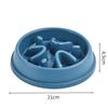 Anti-Choking Non-Slip Slow Feeder Bowl for Cats & Dogs
