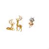 Resin Deer Astronaut Figurines Decorative Sculptures for Living Room Countertop Fireplace Table