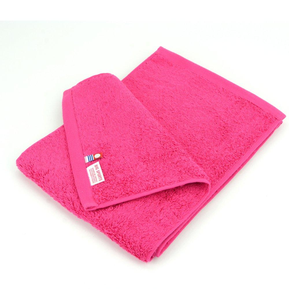 

Lulu&berry Imabari Towel Certified Thick Sports Towel, Medium Size, Made in Japan, 20 x 115 cm, Pink, PK4059, Long Pile, Soft Touch, Remains Fluffy