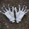 Yousheng 2Pcs Artificial Creepy Plastic Hands Bar Haunted House Decoration Halloween Prop