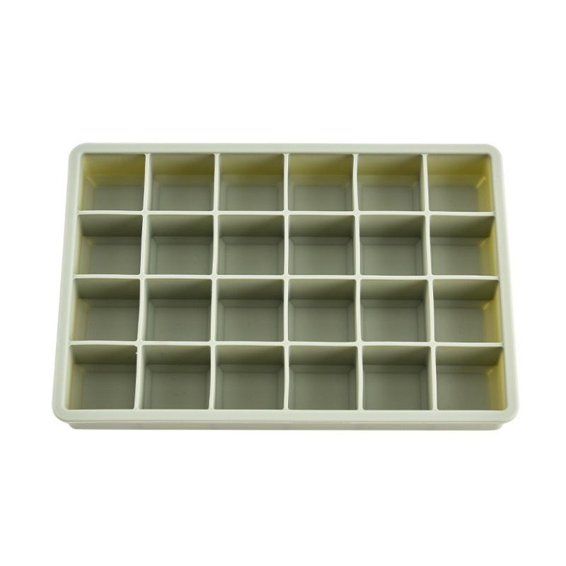 

1 шт., пищевая силиконовая форма для льда 15/24/30/36 сеток, форма для самостоятельного изготовления кубиков льда, ледогенератор, кухонный бар, инструменты для приготовления льда зелёный