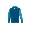 Puma Team Badge V-Neck Jacket With Contrast Logo Print Unisex Outerwear Green 677374-45