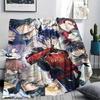 1 Pezzo Coperta in Flanella con Stampa Cartone Animato, Alta Qualità Confortevole per Tutte le Stagioni, Decorazione per la Casa, Calore e Comfort, Perfetta per Regalo di Natale Compleanno