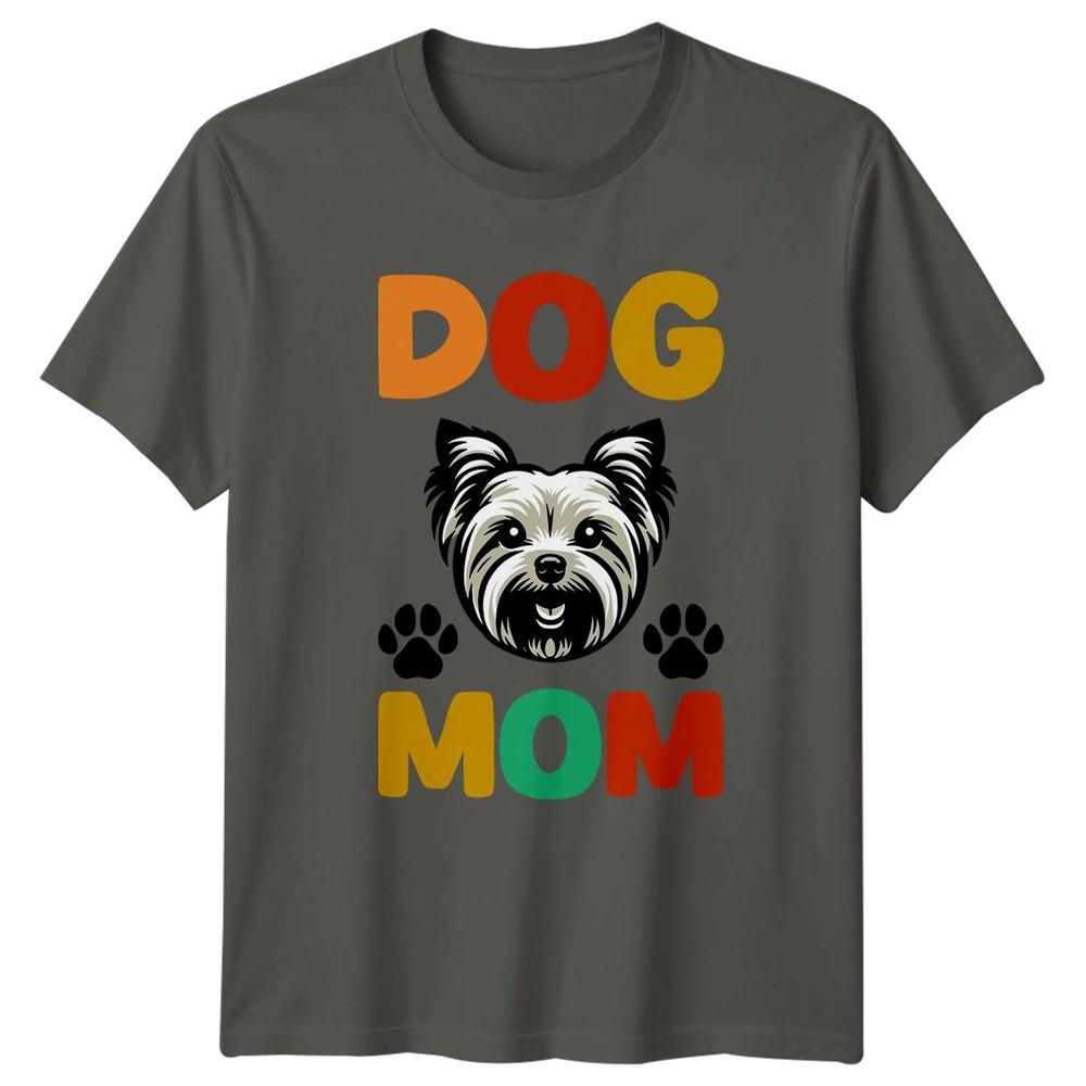 Dog Mom Unisexs TShirt Yorkie Owner Mothers Day Gift For Her S