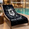 Custom Text Swansea City FC Print Beach Towel Large Towel For Home Bathroom Beach