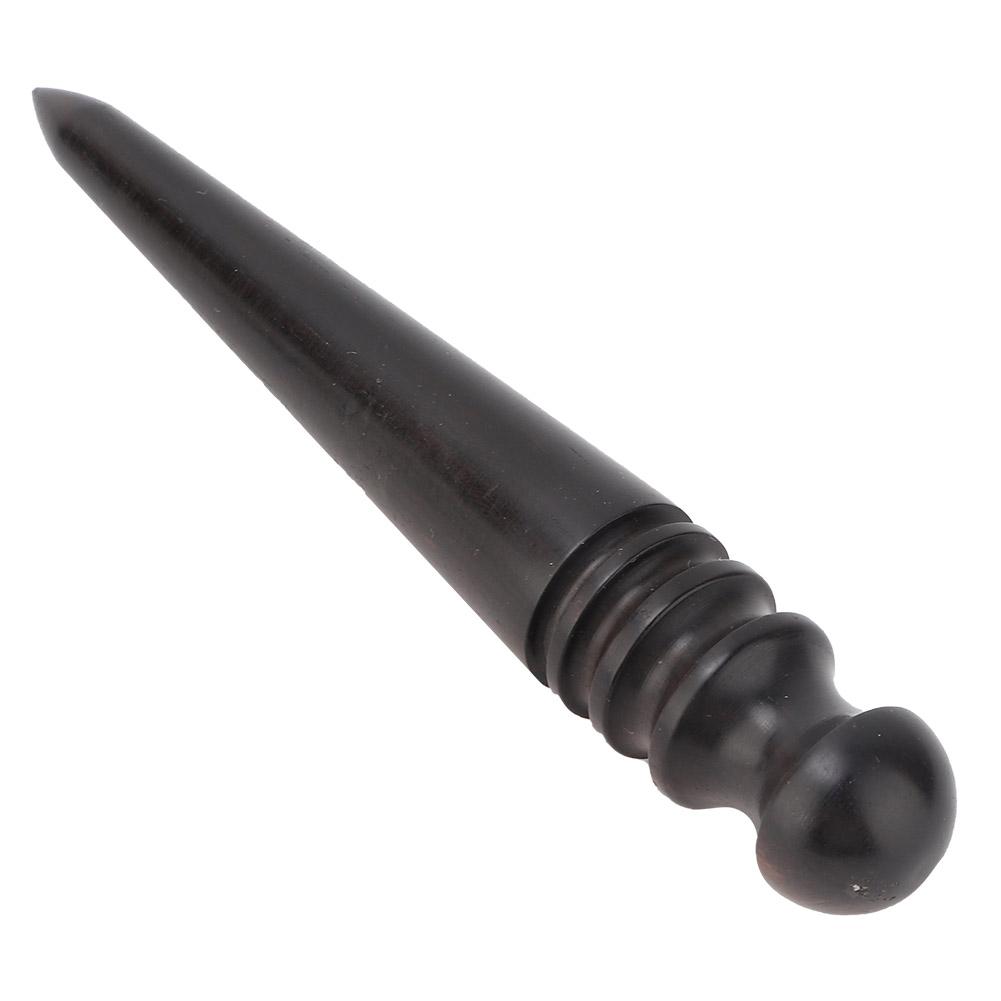 DIY Wooden Leather Burnisher Leather Craft Polishing Rod Handworking Tool Set (1pc)
