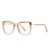 Square Blue Light Blocking Glasses TR90 Ultralight Oversize Reading Glasses Vision Optical Eyeglasses Big Frame Computer Eyewear