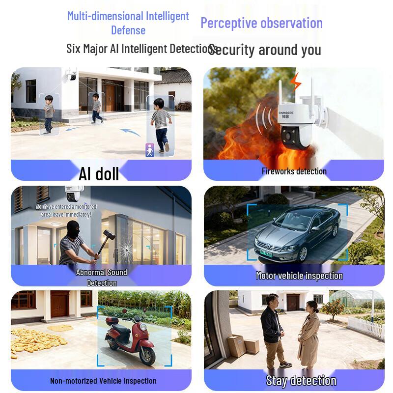 PT3 4G Solar Outdoor Security Camera (CN version)