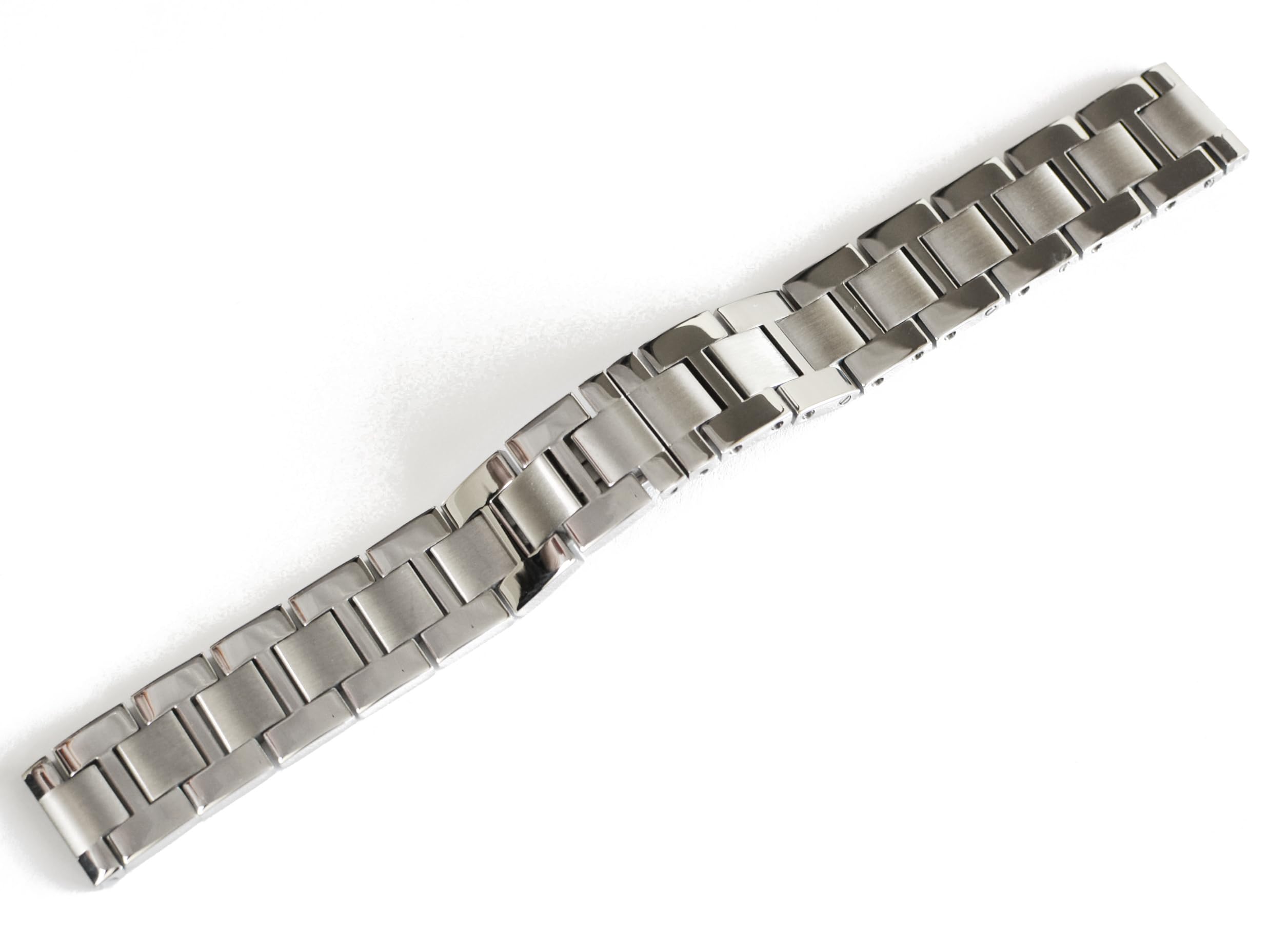 

[Import King Original] Watch Parts - Compatible with Cartier TankTank Solo - Replacement Bracelet for Men and Women - Stainless Steel Bracelet,