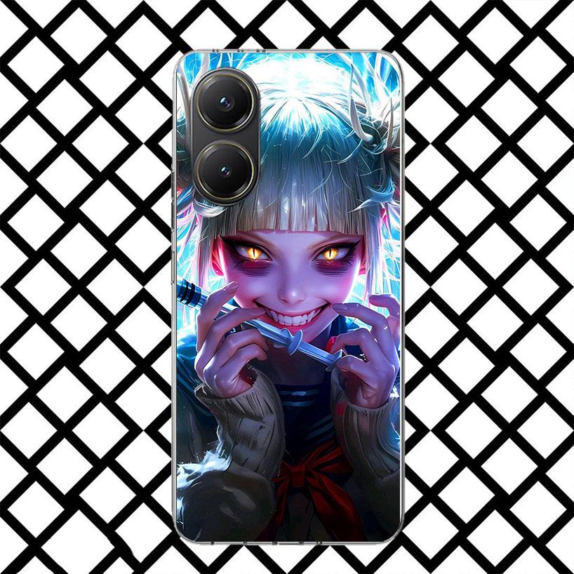 Himiko Toga My Hero Fashion Phone Case for Xiaomi Poco F7 Ultra X7 X6 X5 Pro X4 Gt M8 M7 Redmi 15 15C 13 13C 12 12C Soft Cover F