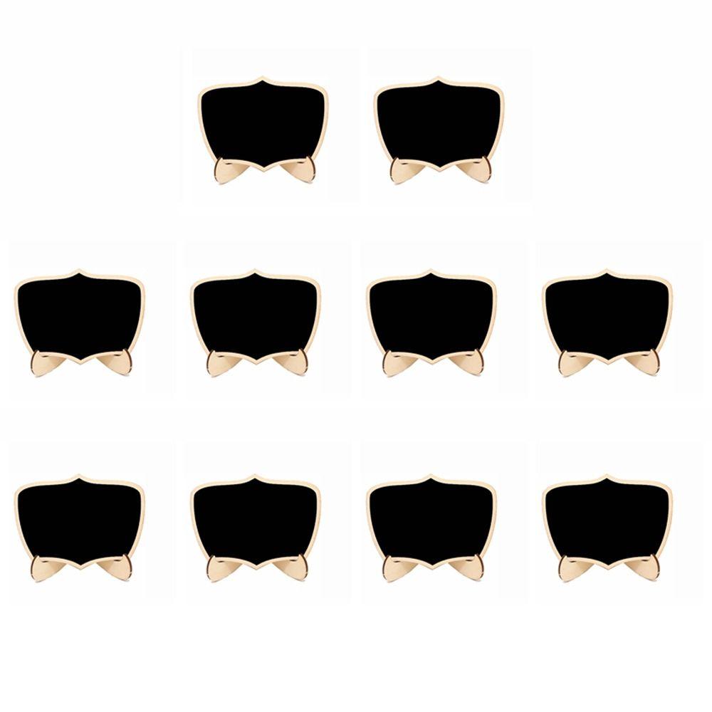 

10 шт. Креативні міні-дошки для крейди Дерев яні весільні картки для розсаджування Маленька дошка для крейди Приладдя для вечірок Style 8