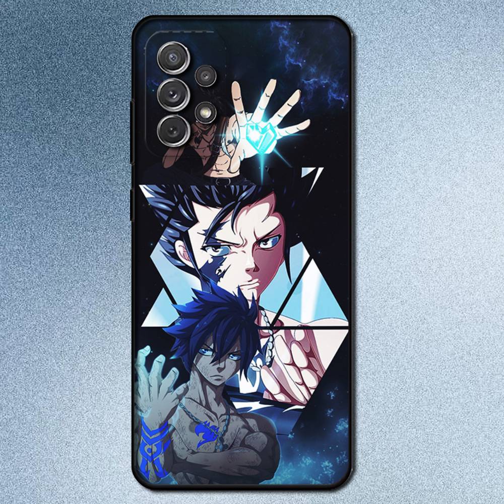 Anime Fairy Tail Comics Phone Case For Samsung S25,S24,S21,S22,S23,S30,Ultra,S20,Plus,Fe,Lite,Note,10,9,5G Black Cover