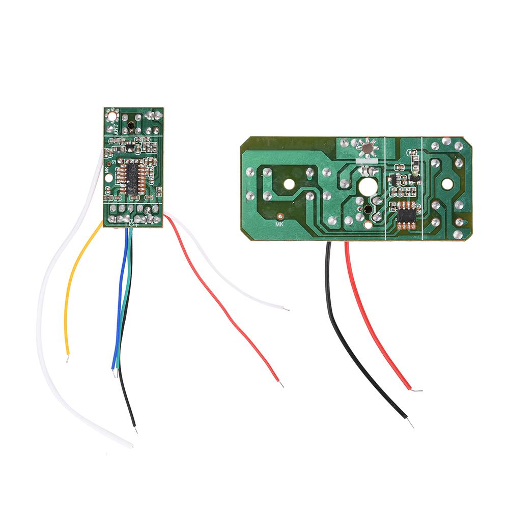 Vierkanal RC-Fernbedienungsmodul DIY RC-Auto Sender-Empfängerplatine 27MHz Langstrecke Hochleistungs-Motorcontroller