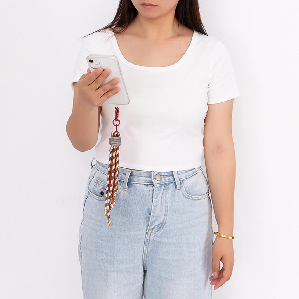 Multipurpose Rope Key Rings Stylish Rope Keychain Fashion Key Adornment Key Holder Key Clip Suitable for Daily Use