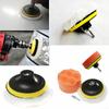 Buffing Pad Polishing Mop Car Wheel Buffer Polisher Kit Drill Attachment Kit