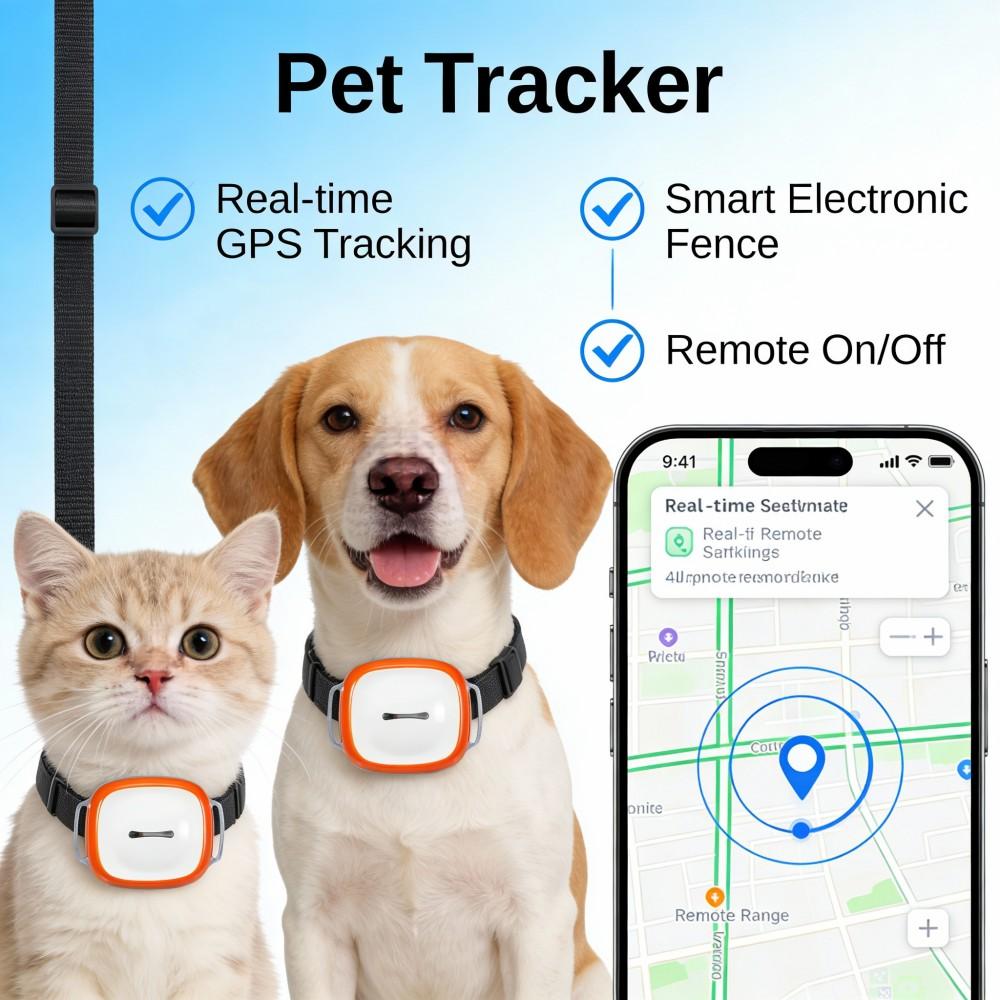 New 2G special GPS global tracker pet positioning tracker
