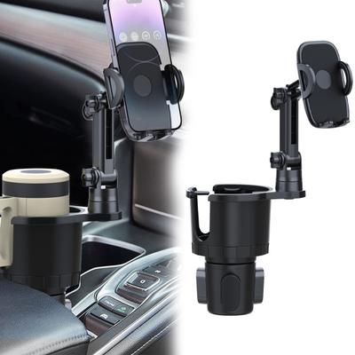 2-in-1 Phone Bracket Cup with Universal Holder 360-Degree Rotatable Mount Multifunctional Cellphone Supplies Car
