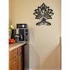 Metal Wall Art Wrought Iron Decor Home Garden Holiday Gift Christmas Easter
