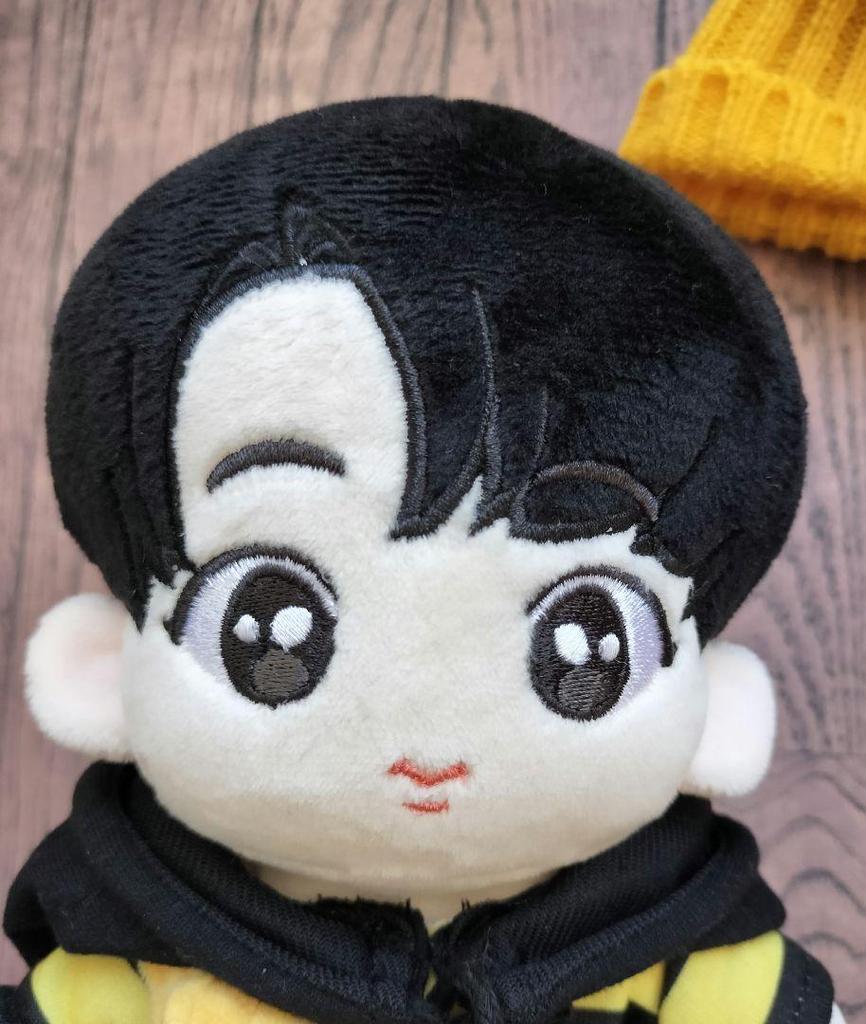 [USED] Yellow Knitted Hat Plush Toy, 20cm