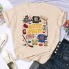Lässige Gothic T-Shirts Oberteile Damen Grafik Vintage T-Shirt Heated Rivalry Print Rundhals Ärmel T-Shirt Kleidung Ästhetische Kleidung