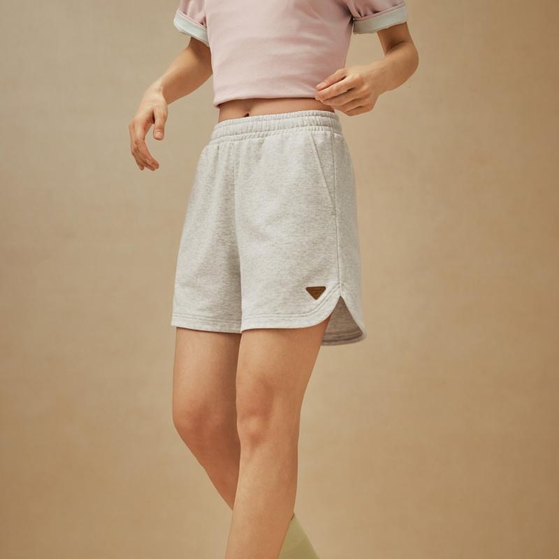 Skechers Breathable Loose Knit Comfortable Classic Outdoor Commuting Casual Shorts Women shorts L226W047-0248