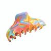 Hair Clip Fresh Acetate Hair Claw Solid Color Tortoiseshell Hair Claw Printing Shark Clip  Girls