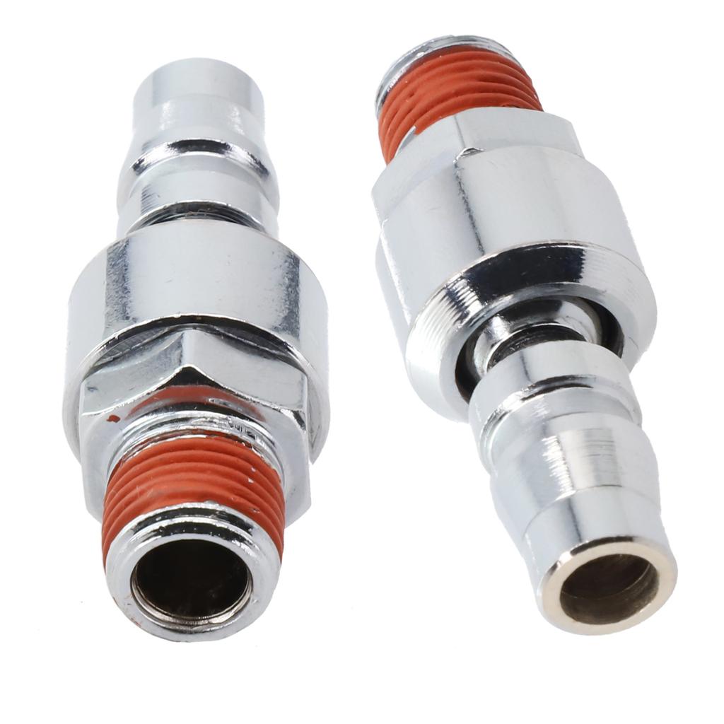 Applied In Automotive Service 1 4 Inch Air Connector 1 4 Inch Air Connector Pneumatic Premium Zinc Plated Construction