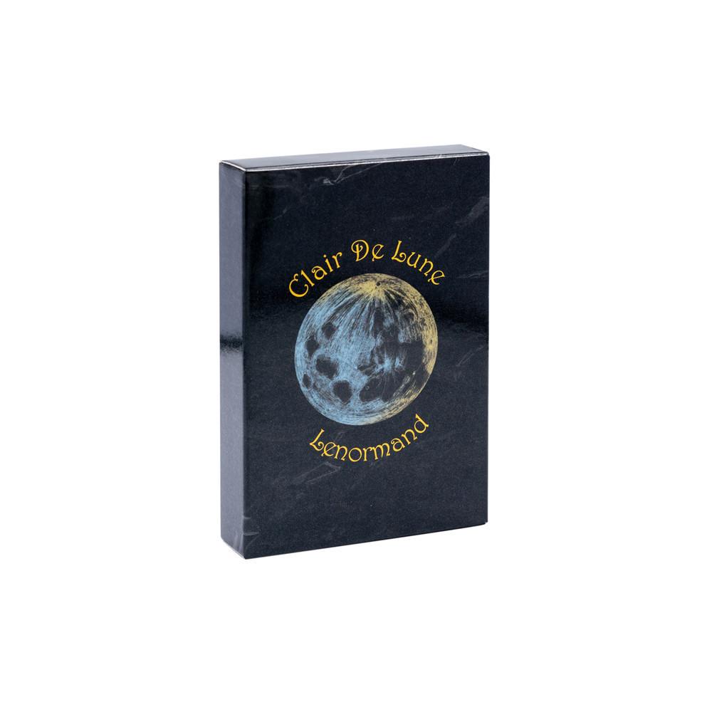 Clair De Lune Lenormand Deck With Copper Paper Material For Sensory And Parentchild Interaction