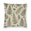 Seamless North American Fern Pillowcase Polyester Linen Velvet Printed Zip Decor Throw Pillow Case Sofa Seater Cushion Cover