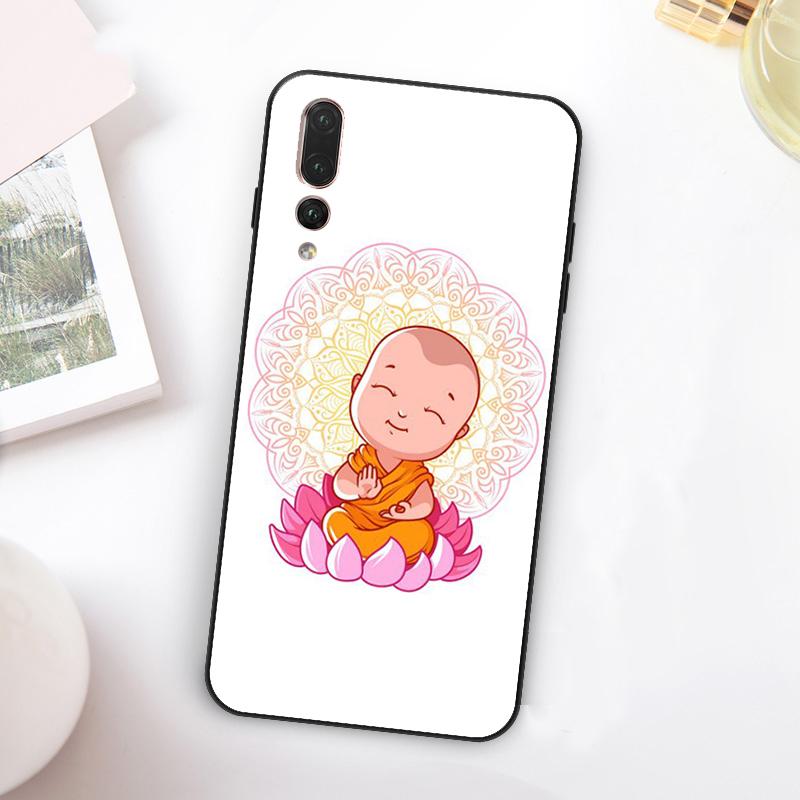 

Be Happy Little Buddha For Huawei Nova 11 10 9 SE Y70 Y60 Y90 Y61 Y91 Y73 Y72 12i 11i 8i P30 P40 Lite P60 Pro Case Huawei Nova 3i