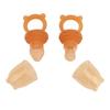 2PCS Baby Fruit Feeder Pacifier Fresh Food Silicone Safe Anti Leakage Infant Teething Teether