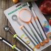 Stainless Steel Fruit Baller, Fruit Carving Platter Tool, Cooking Tool, Food Decorative Carving Knife.