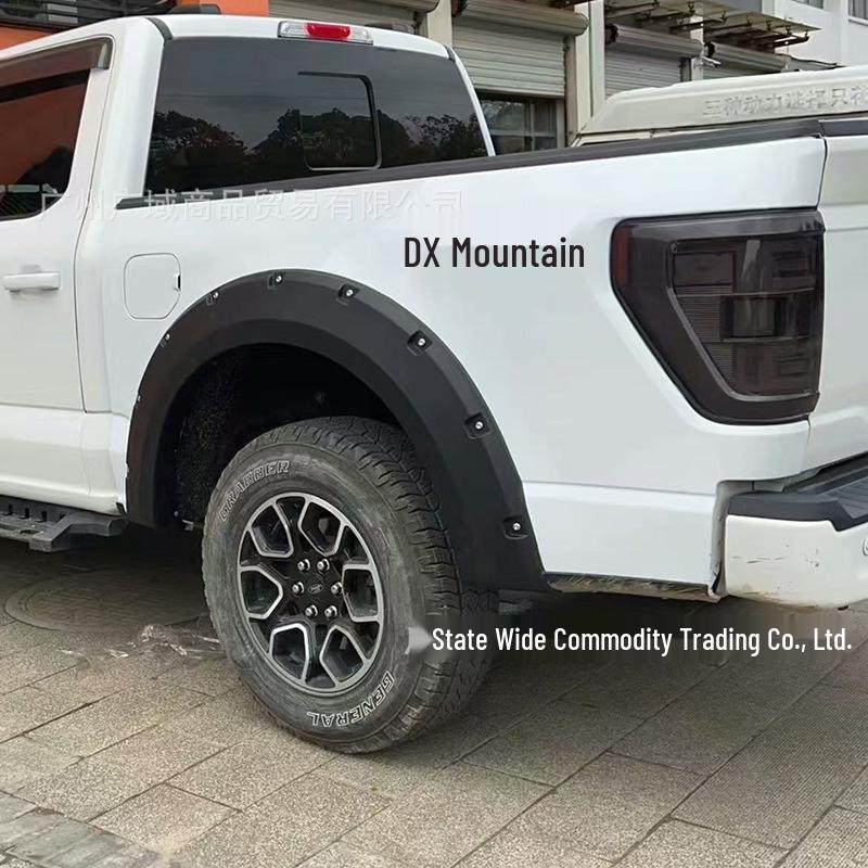 Compatible with 21-25 Ford F150 Wide Body Fender Flares with Rivets and Trim Panels